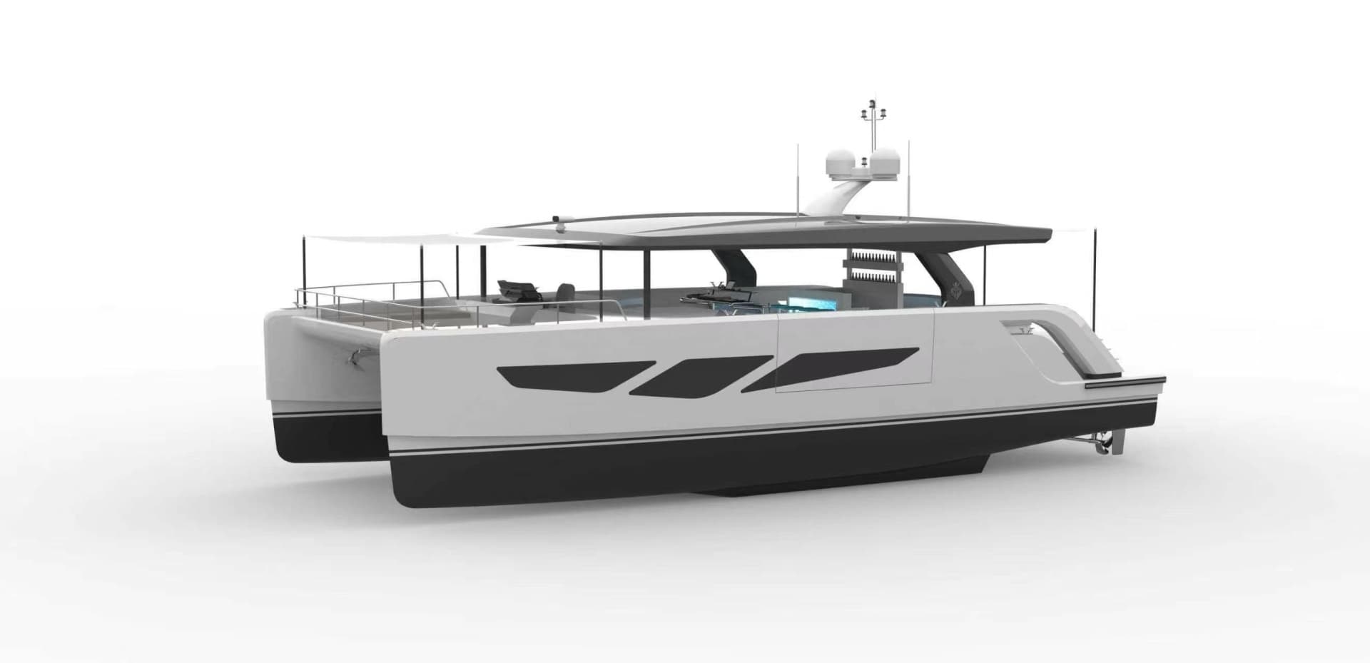 2027 Diamond Yachts P55 Power Catamaran photo 12