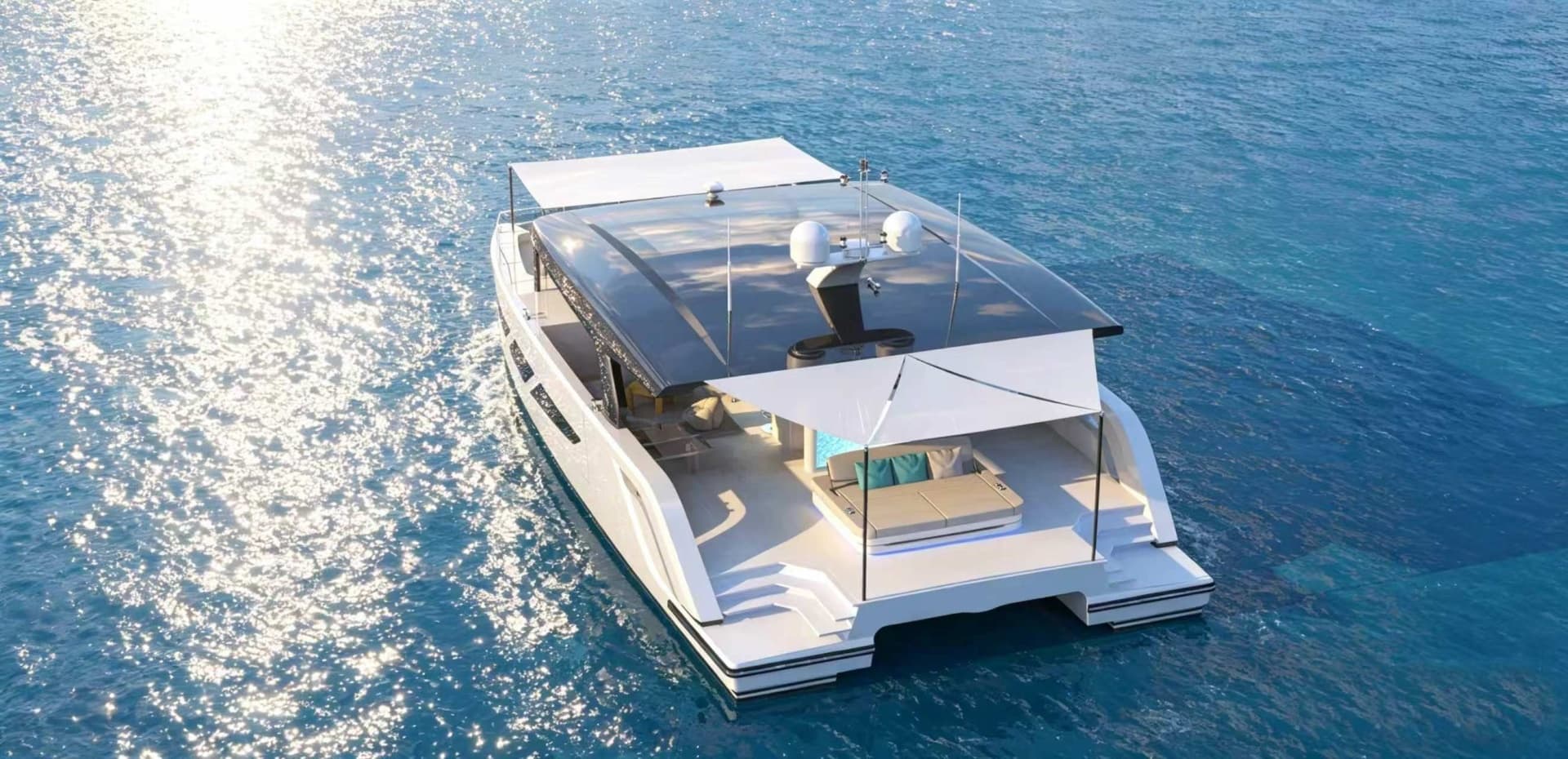 2027 Diamond Yachts P55 Power Catamaran photo 4