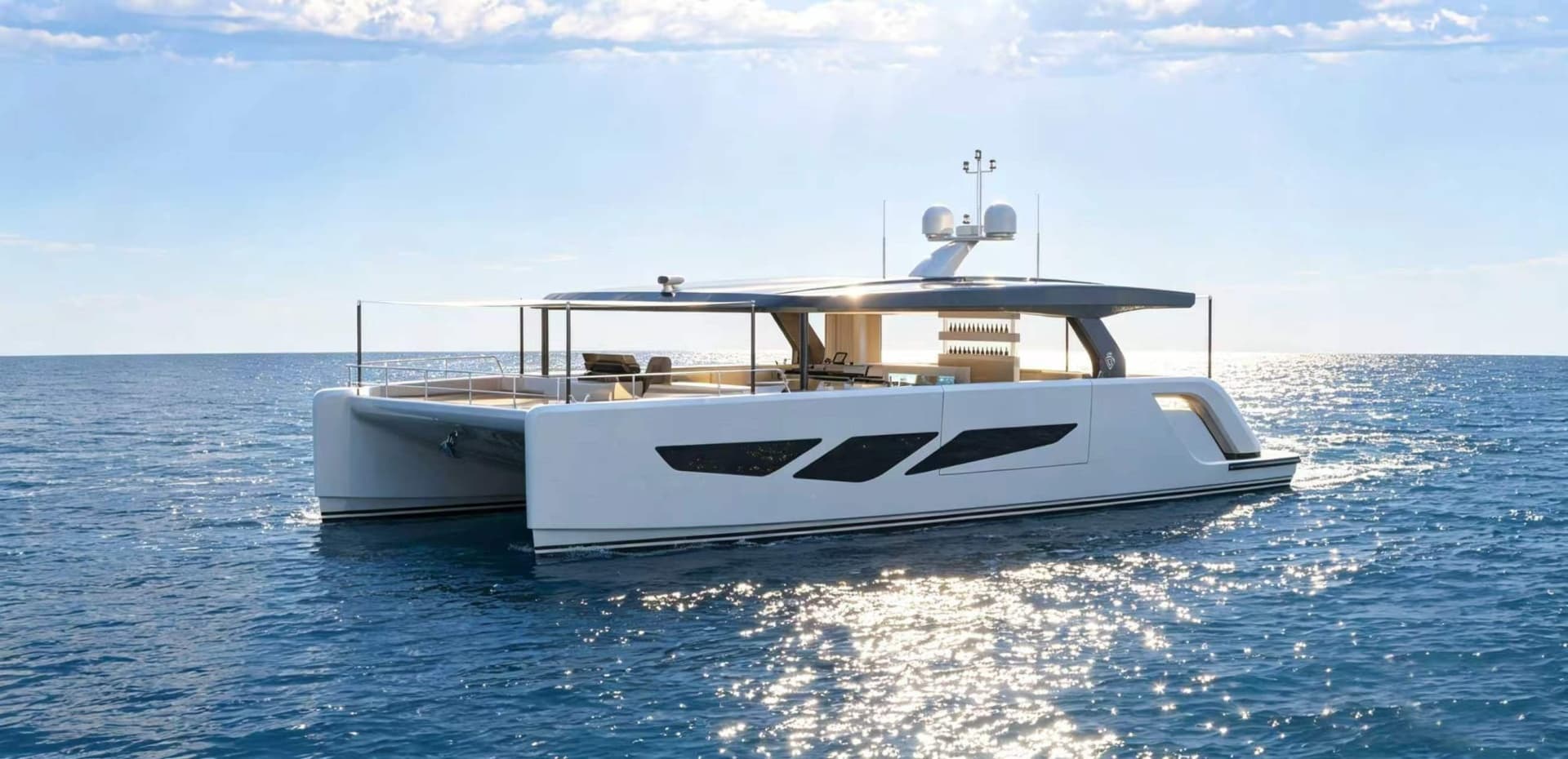 2027 Diamond Yachts P55 Power Catamaran photo 3