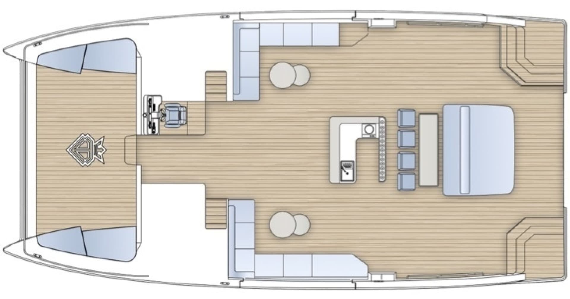 2027 Diamond Yachts P55 Power Catamaran photo 17