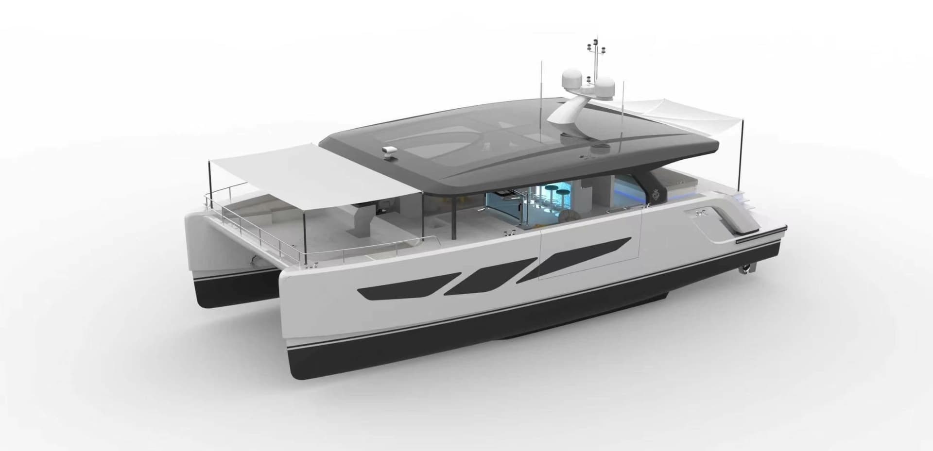 2027 Diamond Yachts P55 Power Catamaran photo 11