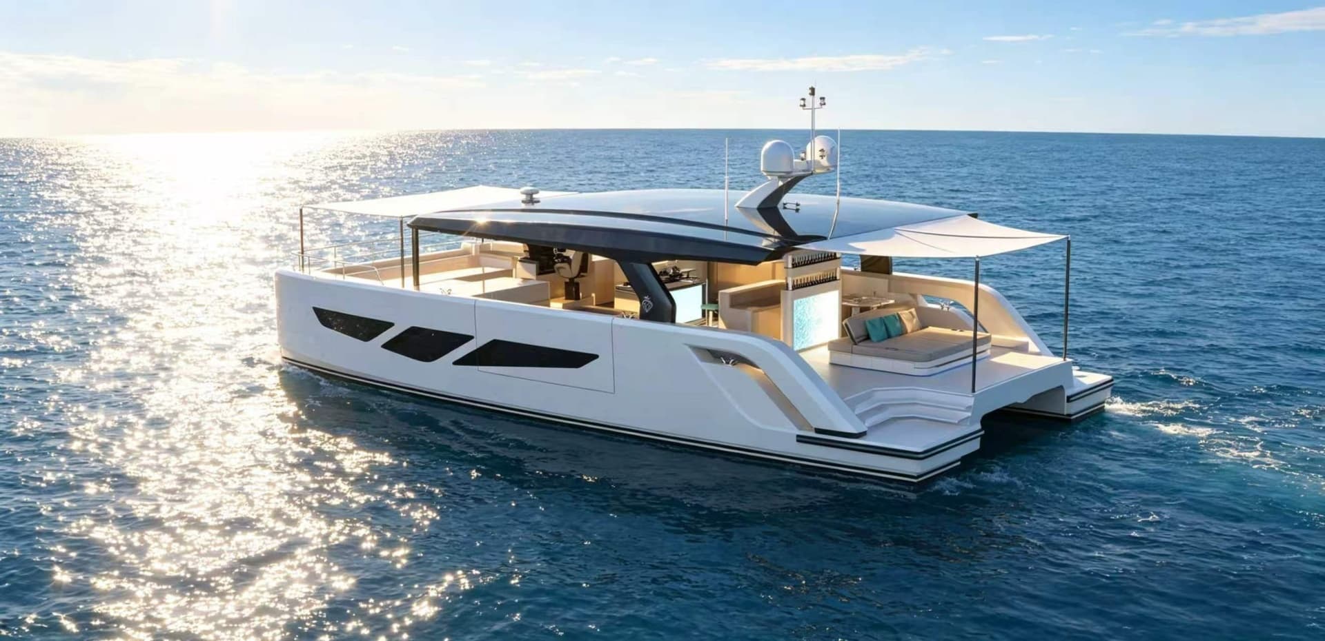 2027 Diamond Yachts P55 Power Catamaran photo 2