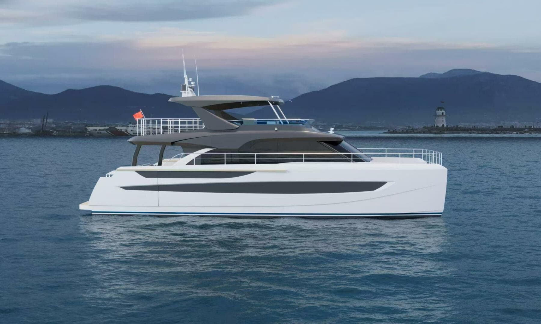 2026 Diamond Yachts EF66 Power Catamaran photo 2